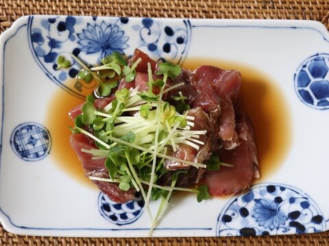 まぐろのあらを使った漬け